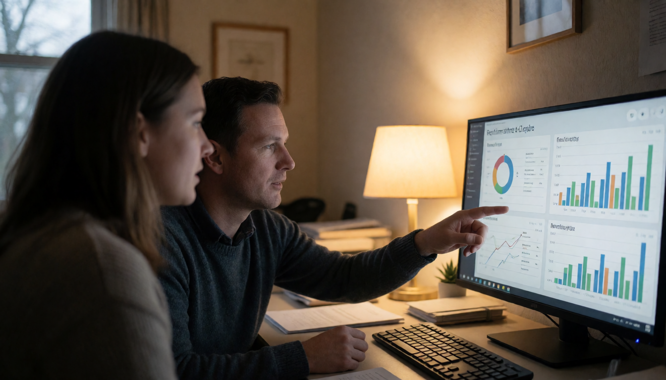 Reviewing account performance